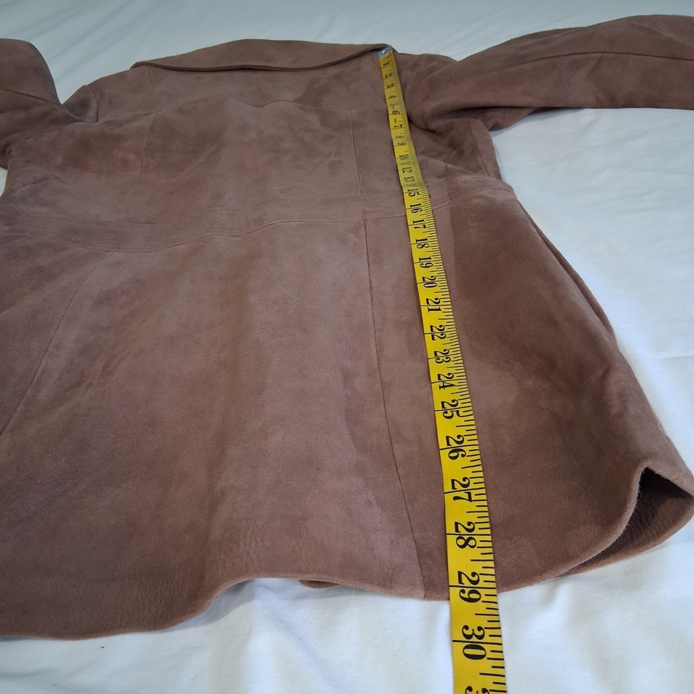 Vintage New England Sportswear Co. Leather Suede Lined Jacket Western Steampunk - Picture 6 of 16